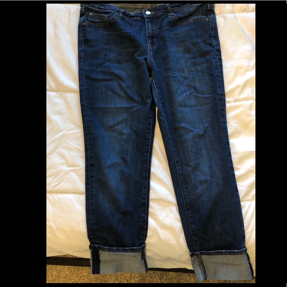 Gap Straight Cuff Jeans